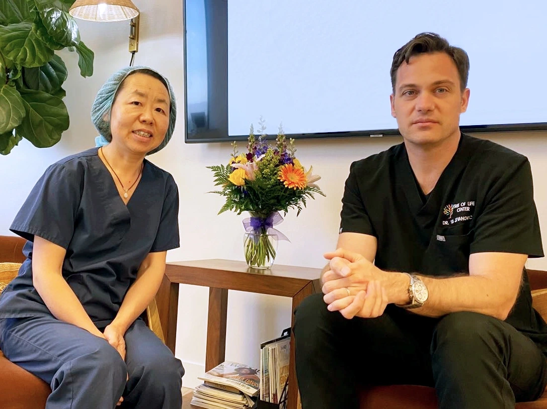 Dr Jovanovic and Dr Man Li