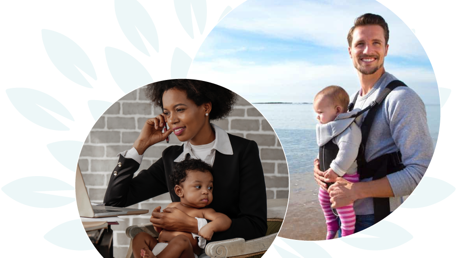 Alleinerziehende mit Baby
