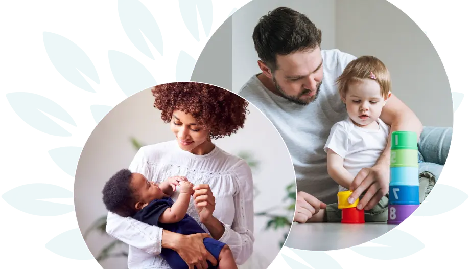 Alleinerziehende mit Baby